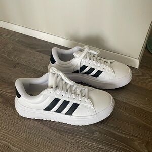 Adidas Grand Court Platform Shoes - new in box